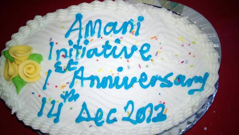 1st Annivery Cake